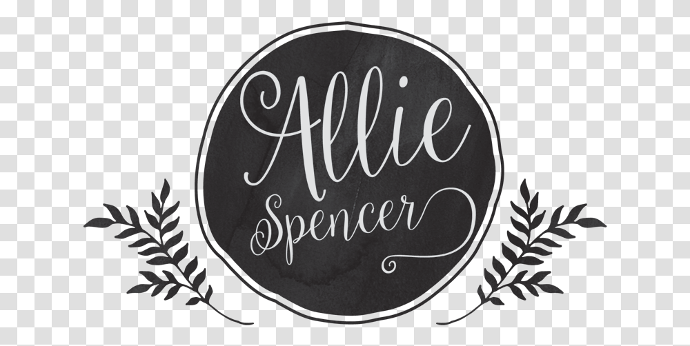 Allie Spencer, Calligraphy, Handwriting, Label Transparent Png