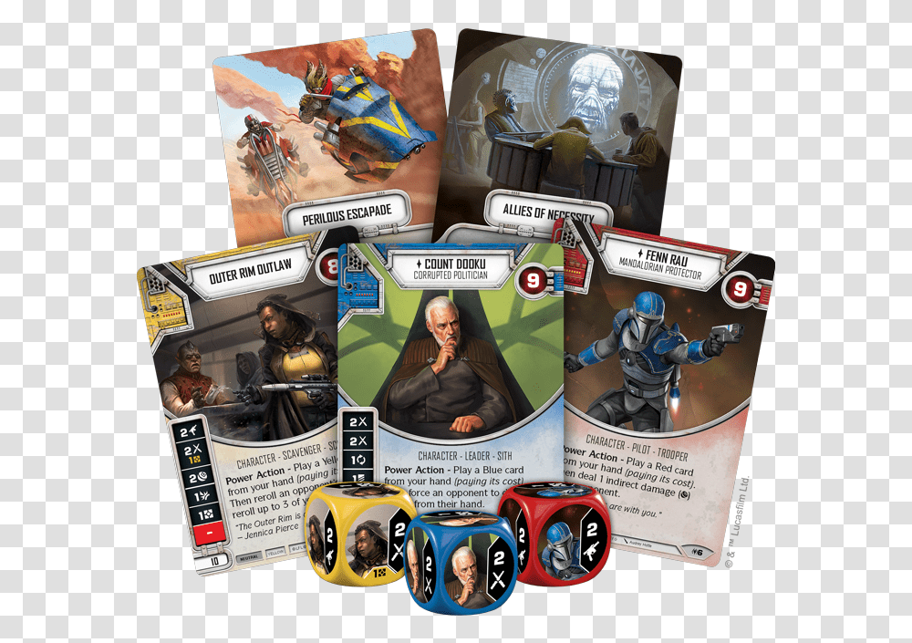 Allies Of Necessity Draft Set Star Wars Destiny Draft Set, Person, Advertisement, Poster, Collage Transparent Png