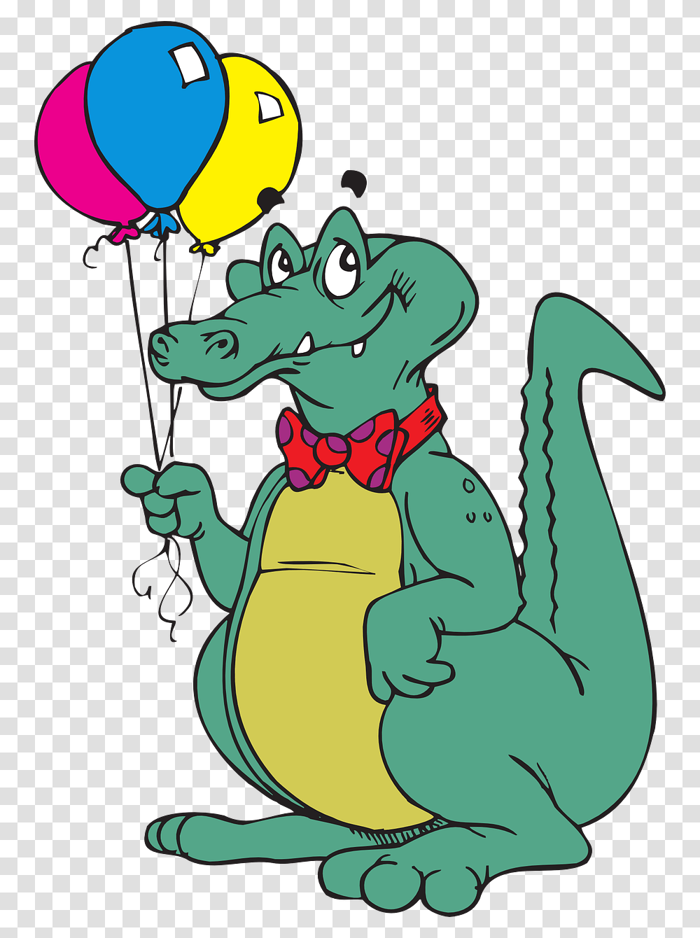 Alligator Anime, Balloon Transparent Png