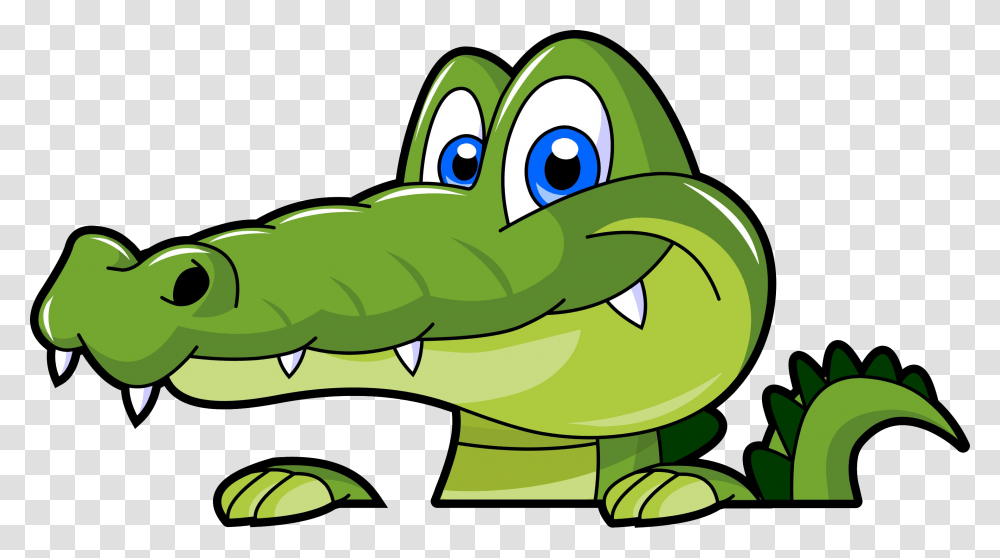 Alligator Cartoon Alligator Cartoon, Green, Reptile, Animal, Plant Transparent Png