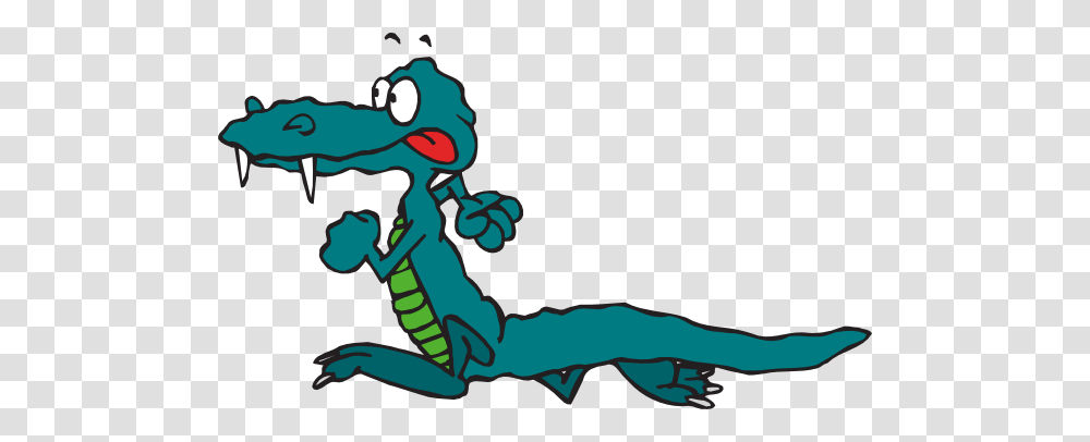 Alligator Clipart Scared, Reptile, Animal, Crocodile, Dragon Transparent Png