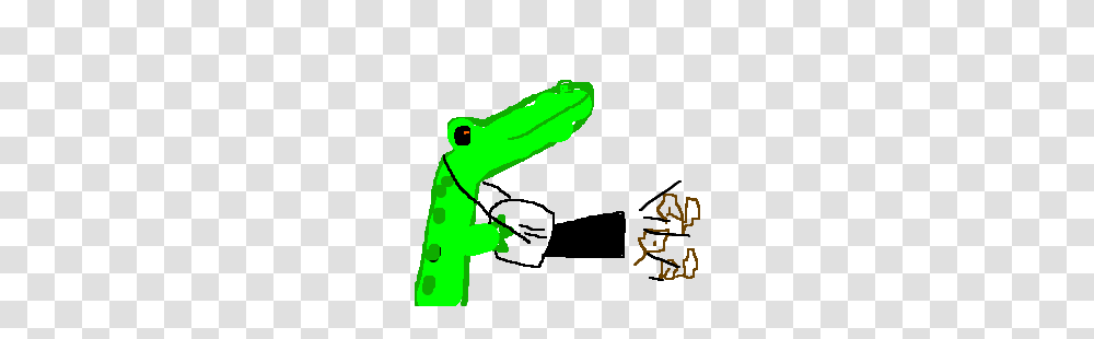 Alligator Learns To Use A Leaf Blower, Animal Transparent Png