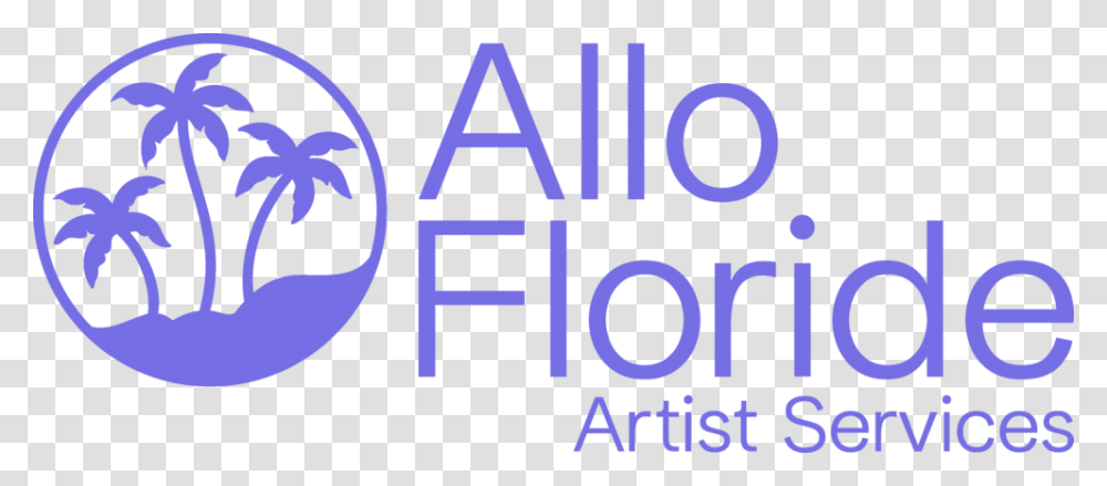Allo Floride Electric Blue, Word, Alphabet, Logo Transparent Png