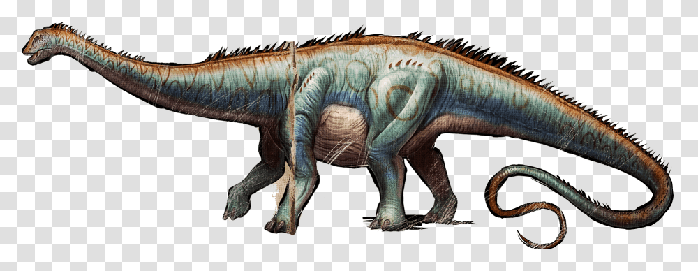 Allosaurus Dinosaur Compsognathus Ark Survival Evolved Diplodocus, T-Rex, Reptile, Animal, Lizard Transparent Png