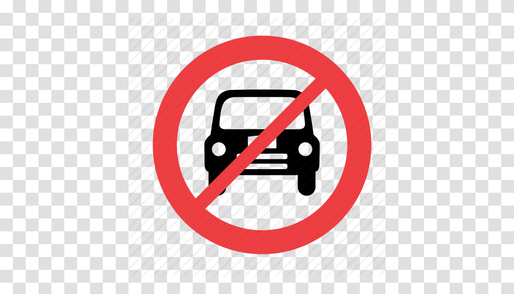 Allowed Car Forbidden No Not Prohibited Sign Icon, Light, Road Sign Transparent Png