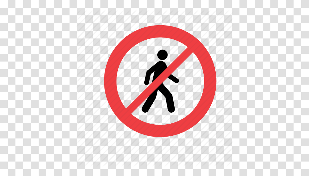 Allowed Forbidden No Not People Prohibited Sign Icon, Road Sign, Bus Stop Transparent Png