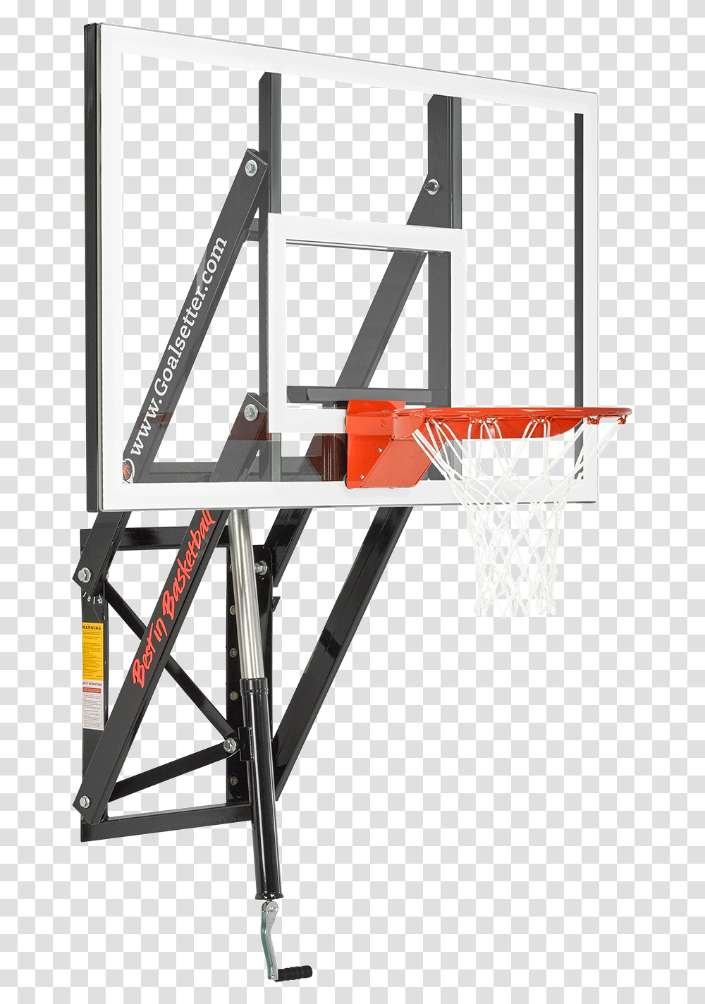 Allows You To Mount The Basketball Wall Mounted Basketball Hoops Transparent Png