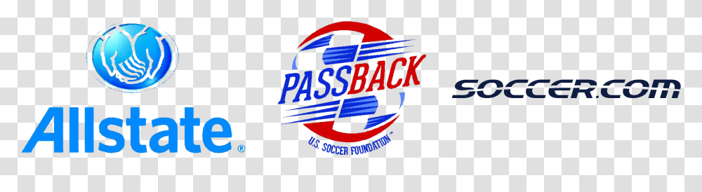 Allstate Passback Program And Soccer Allstate, Logo, Light, Emblem Transparent Png