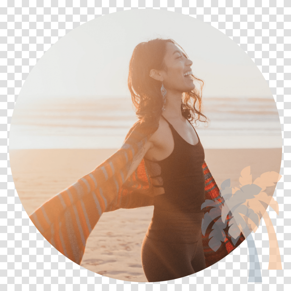 Ally Devi Yoga Dance Magic Beach Magic Hour, Female, Person, Face, Woman Transparent Png