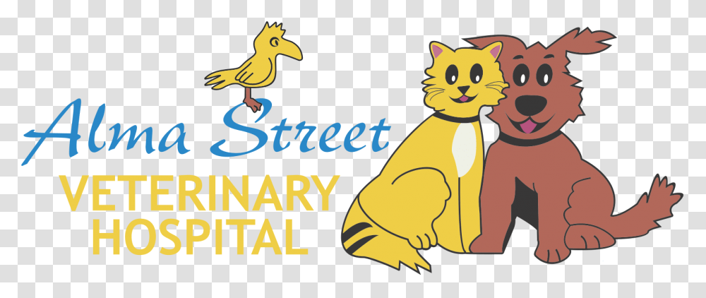 Alma Street Veterinary Hospital Cartoon, Animal, Bird, Cat Transparent Png