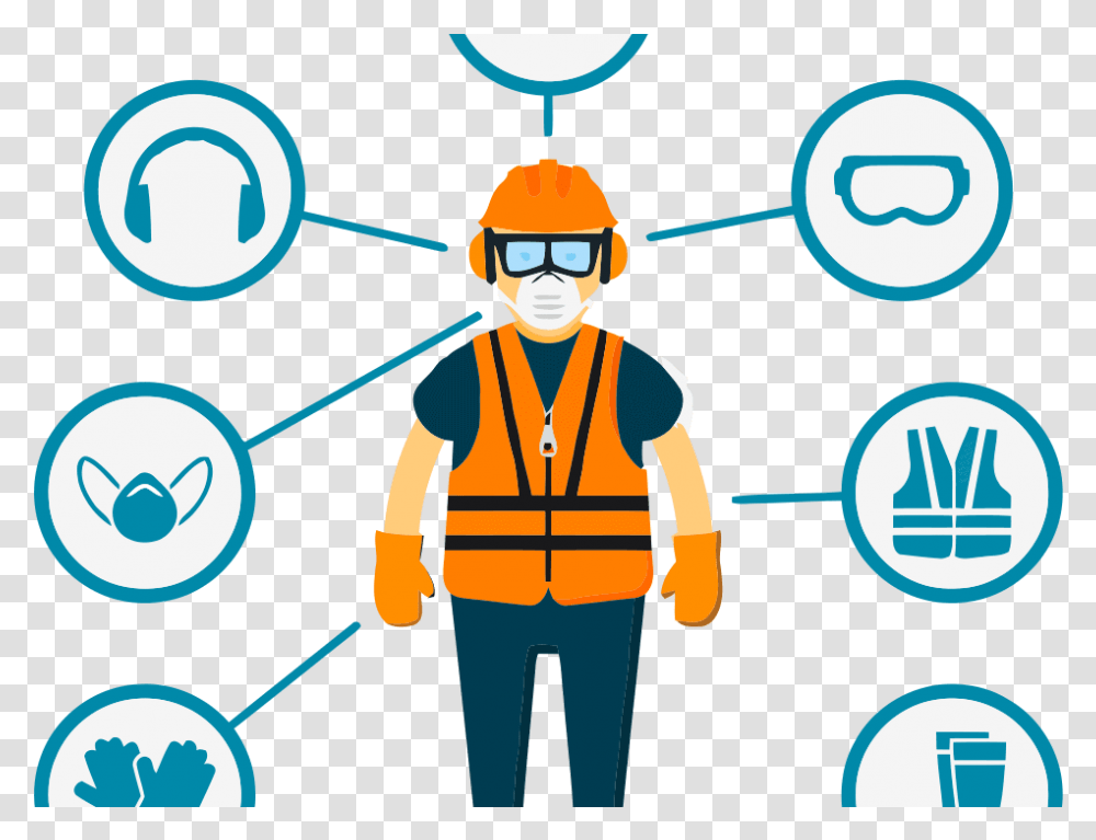 Almacen Worker Health Safety, Person, Human, Face, Helmet Transparent Png