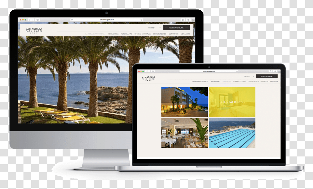 Almadraba Park Hotel Catalonia Almadraba Park Hotel, Screen, Electronics, Monitor, Display Transparent Png