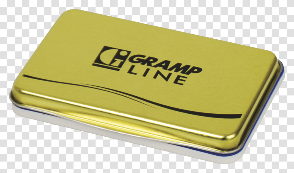 Almofada Para Carimbo Gramp Line, Gold, Soap, Box Transparent Png