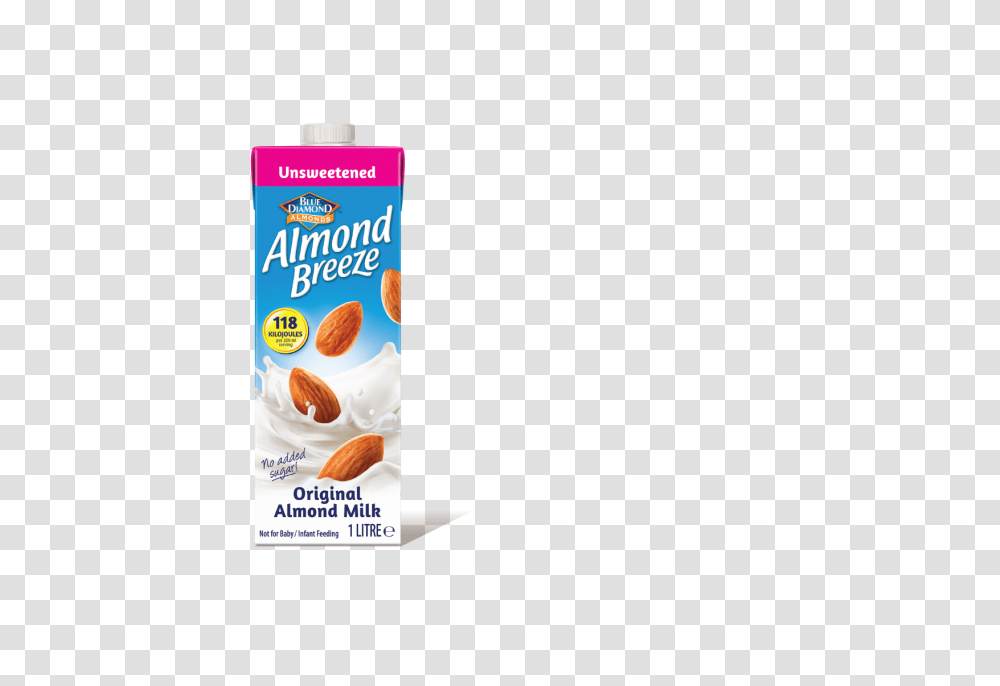 Almond Breeze Almond Milk Unsweetened Original, Food, Seasoning, Syrup, Dessert Transparent Png