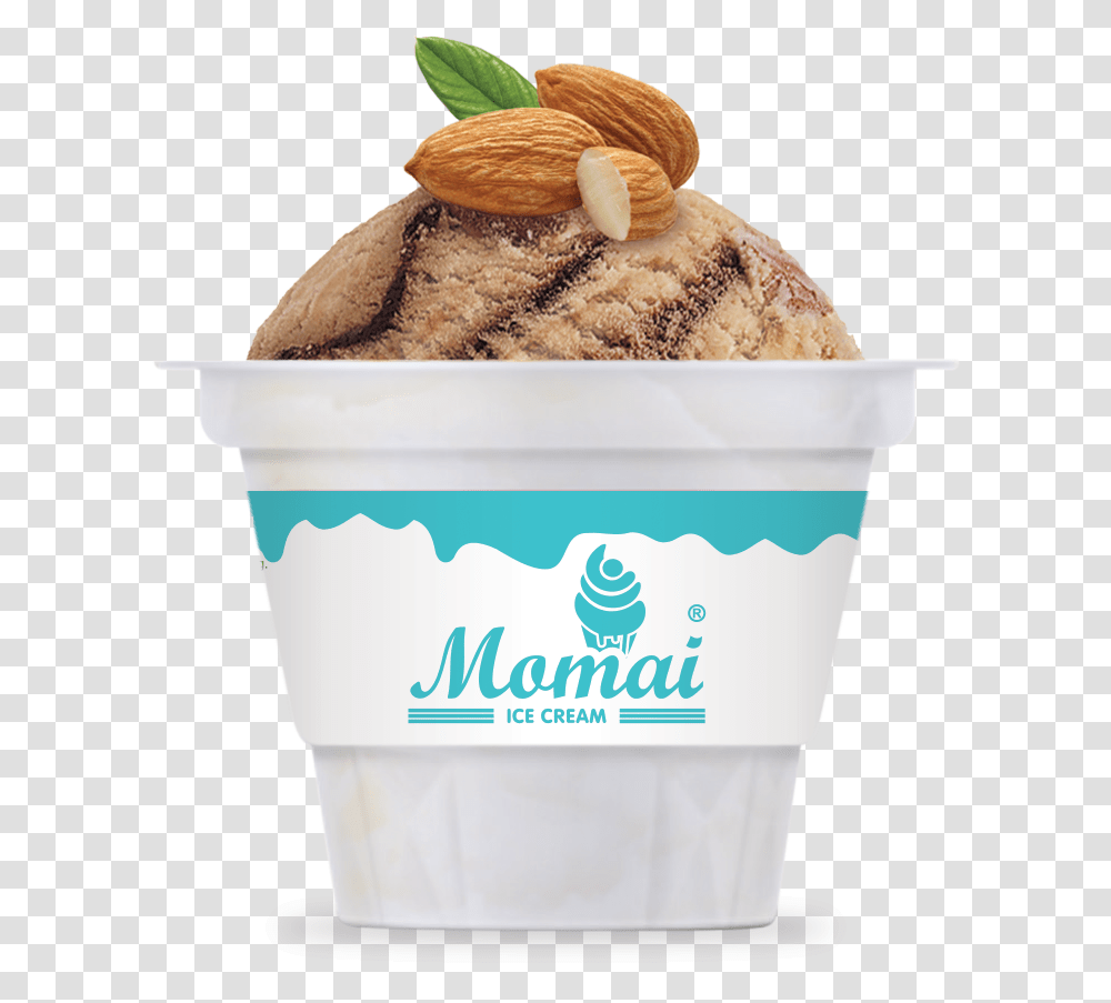 Almond Carnival Cup Ice Cream, Plant, Food, Dessert, Creme Transparent Png