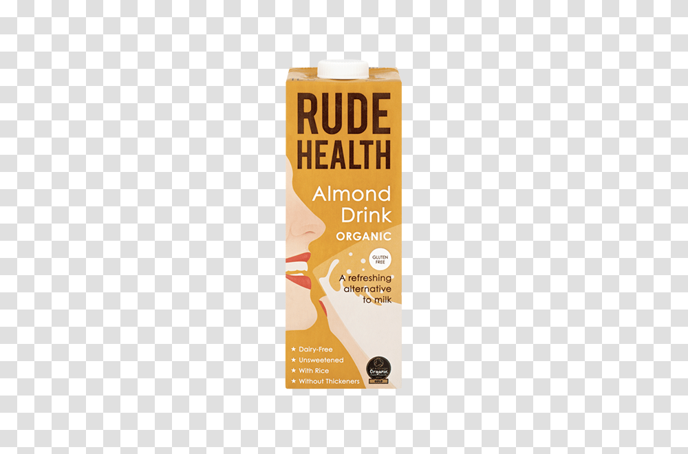 Almond Drink Rude Health, Food, Syrup, Seasoning, Flyer Transparent Png