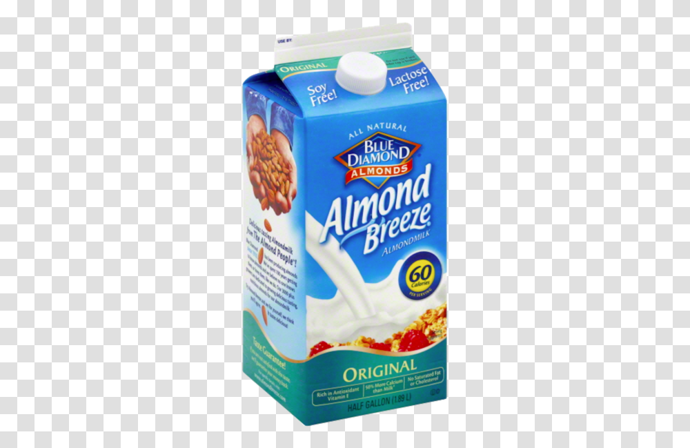Almond Milk Almond Milk Almond Breeze, Dairy, Food, Plant, Beverage Transparent Png