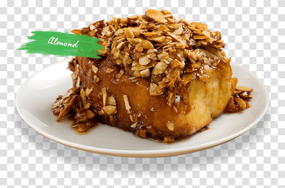 Almond Old Fashioned Cinnamon Rolls Pismo, Plant, Food, Vegetable, Nut Transparent Png