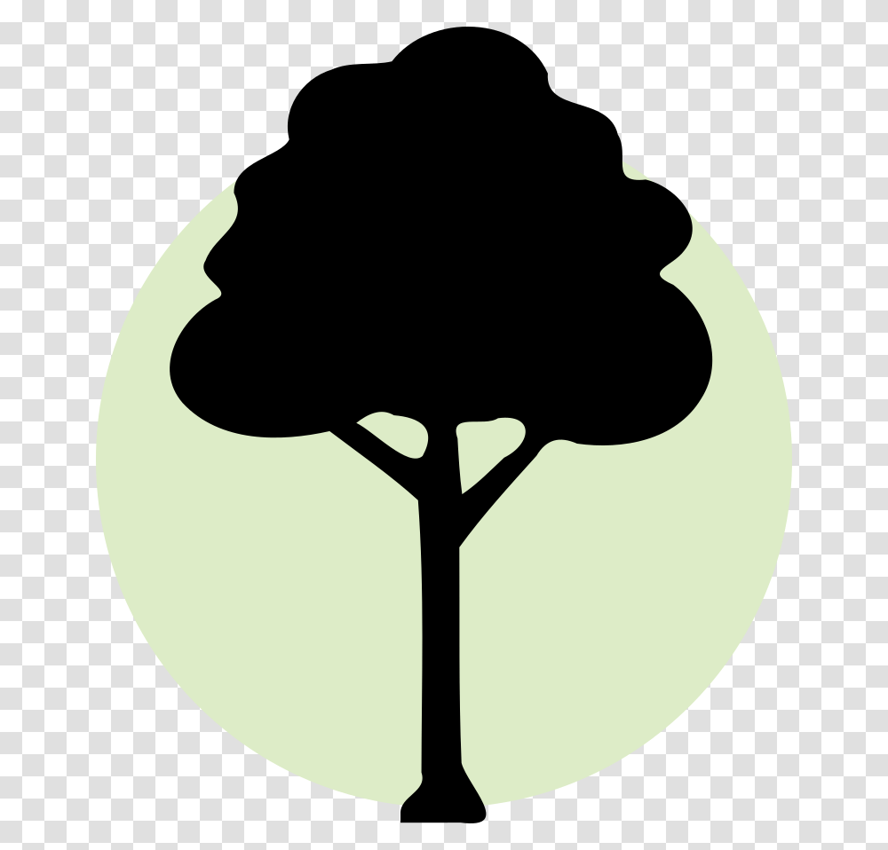 Almond Tree Clipart Tree Icon Black, Stencil, Emblem, Logo Transparent Png