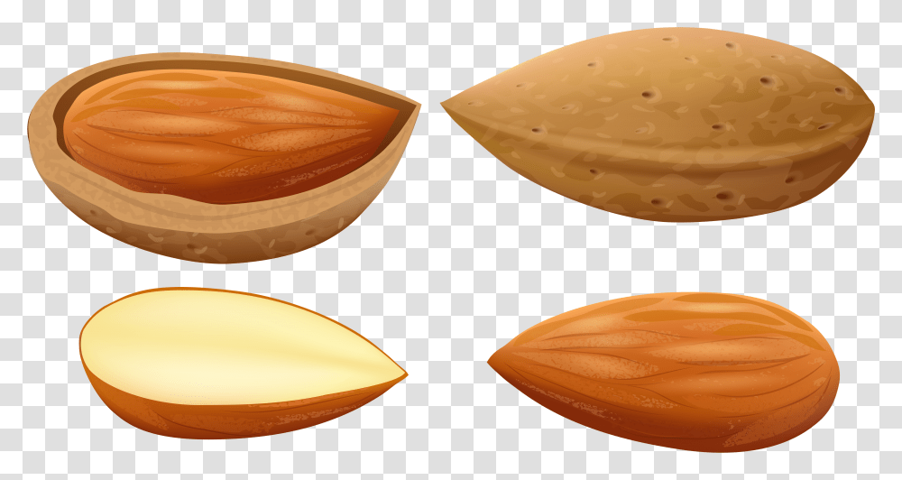 Almonds Clip Art, Plant, Vegetable, Food, Nut Transparent Png