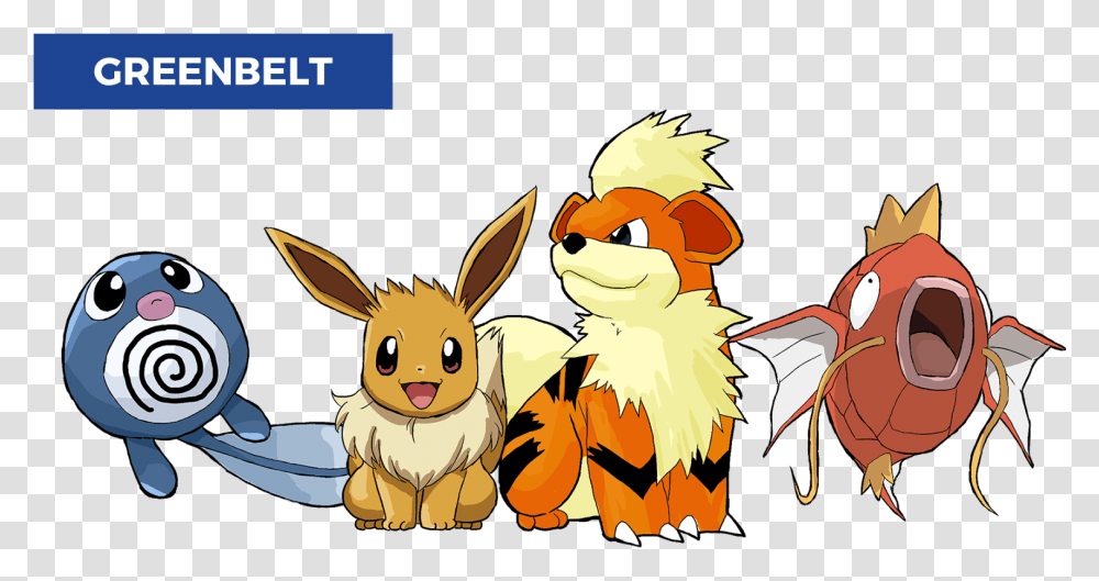 Almost Always A Growlithe Will Spawn Under The Pokegym Pokemon Poliwag, Kangaroo, Mammal, Animal, Wallaby Transparent Png
