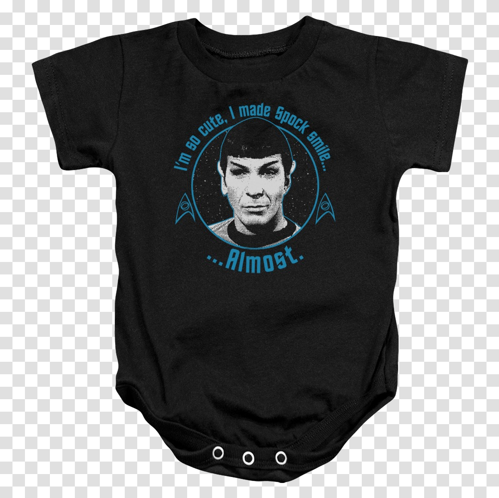Almost Made Spock Smile Active Shirt, Apparel, T-Shirt, Sleeve Transparent Png
