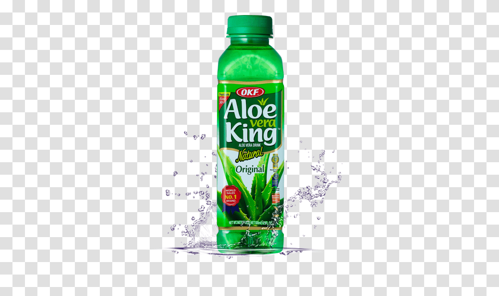 Aloe Drink Aloe Beverage Aloe Vera King, Bottle, Soda, Food, Juice Transparent Png