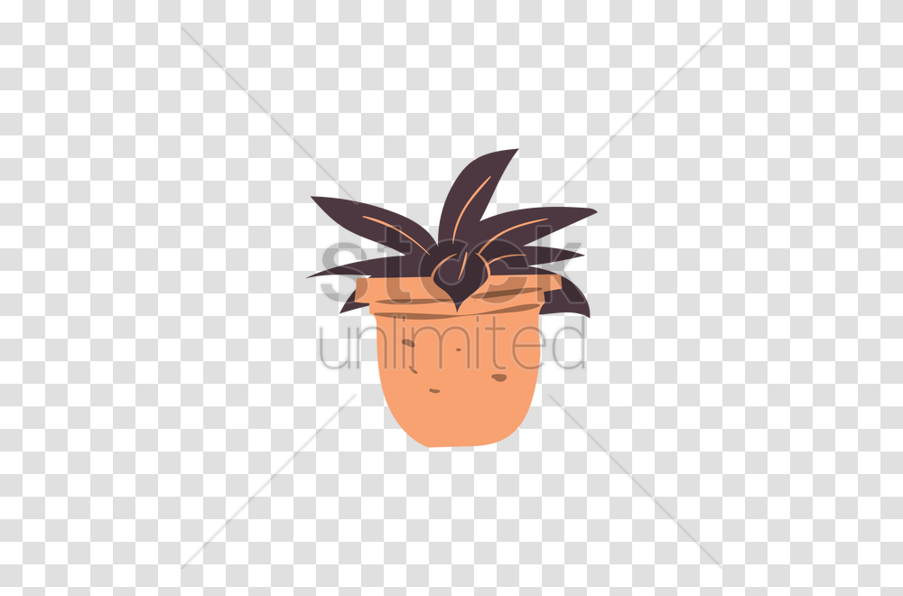 Aloe Vera Plant Vector Image, Bow, Weapon, Weaponry, Pot Transparent Png