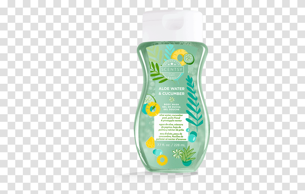 Aloe Water Amp Cucumber Body Wash Lemon, Bottle, Shampoo Transparent Png
