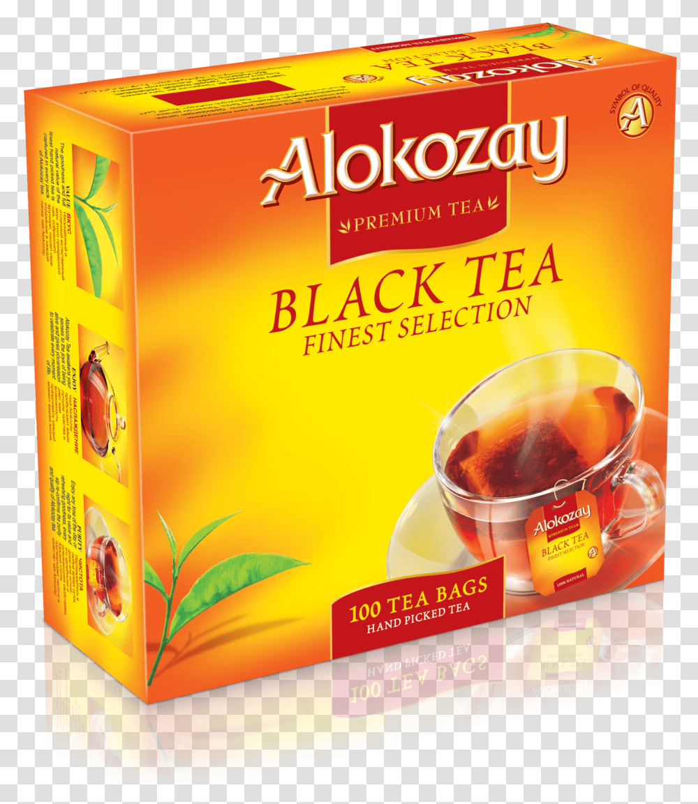 Alokozay Black Tea Bag 200 50 S, Flyer, Beverage, Pottery, Vase Transparent Png