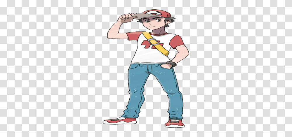Alola Red Sun And Moon Roblox Pokemon Red Sun And Moon, Person, Pants, Clothing, Female Transparent Png