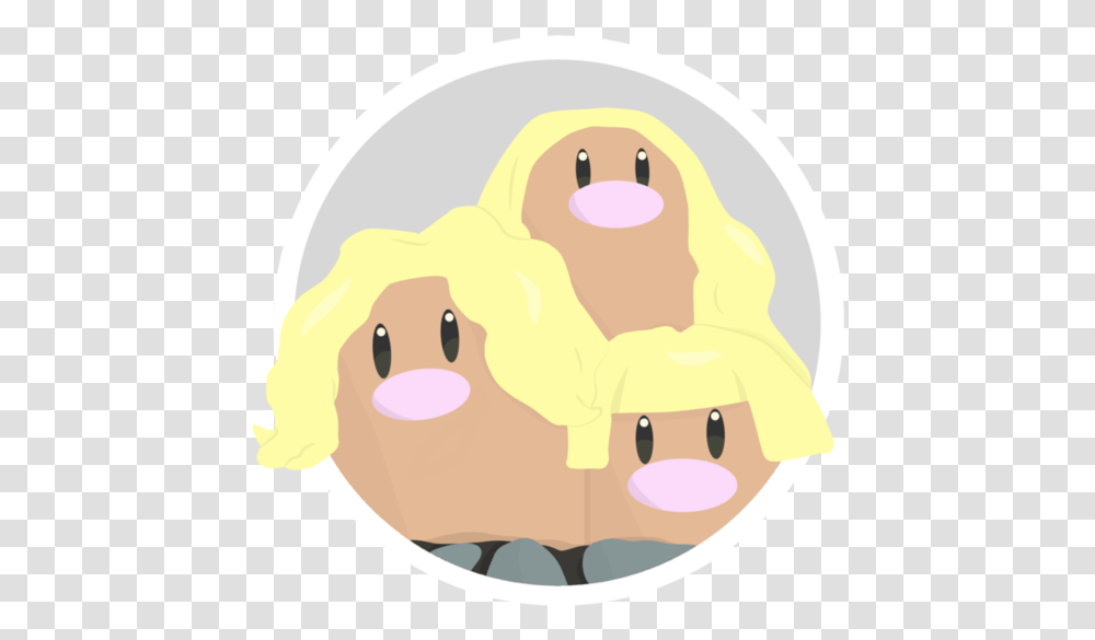 Alolan Dugtrio Icon By Alolan Illustration, Food, Outdoors, Piggy Bank, Nature Transparent Png