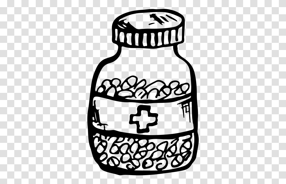 Aloma Pill Bottle Icon Pill Bottle Doodle, Gray, World Of Warcraft Transparent Png