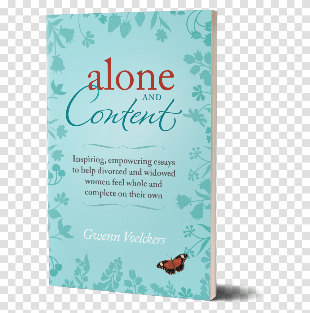 Alone And Content Book Cant Women Live Alone, Poster, Advertisement, Flyer, Paper Transparent Png