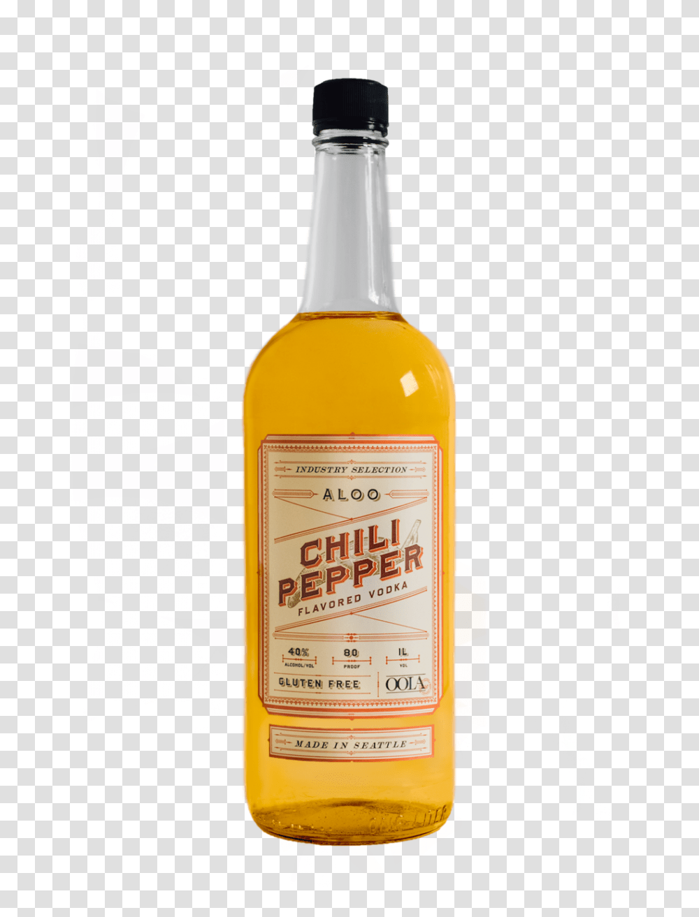 Aloo Chili Pepper Vodka Bottle Shot 2018 Grain Whisky, Liquor, Alcohol, Beverage, Drink Transparent Png