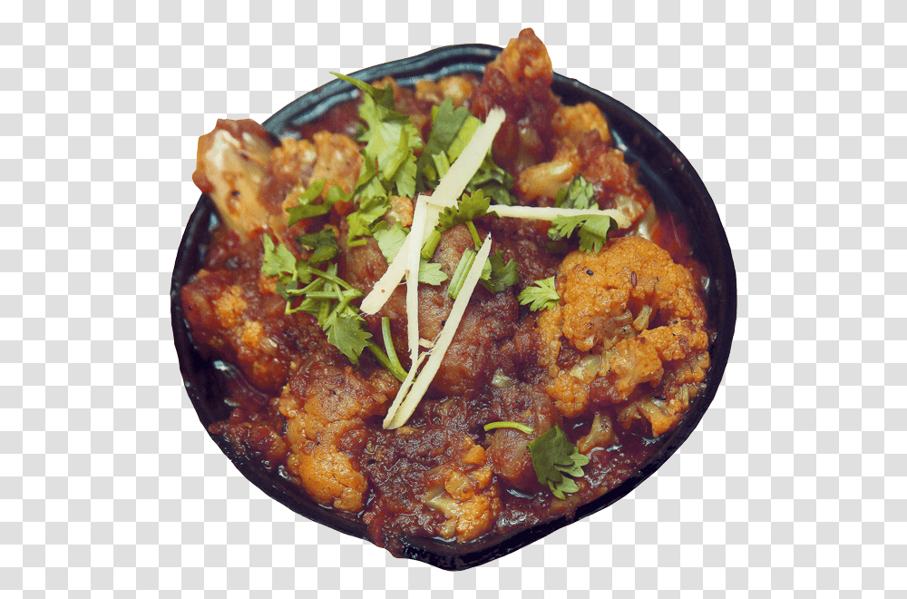 Aloo Gobi Chicken Tandoori Masala, Plant, Dish, Meal, Food Transparent Png