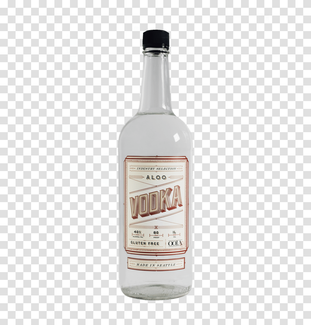 Aloo Vodka 1 LiterClass Glass Bottle, Liquor, Alcohol, Beverage, Drink Transparent Png