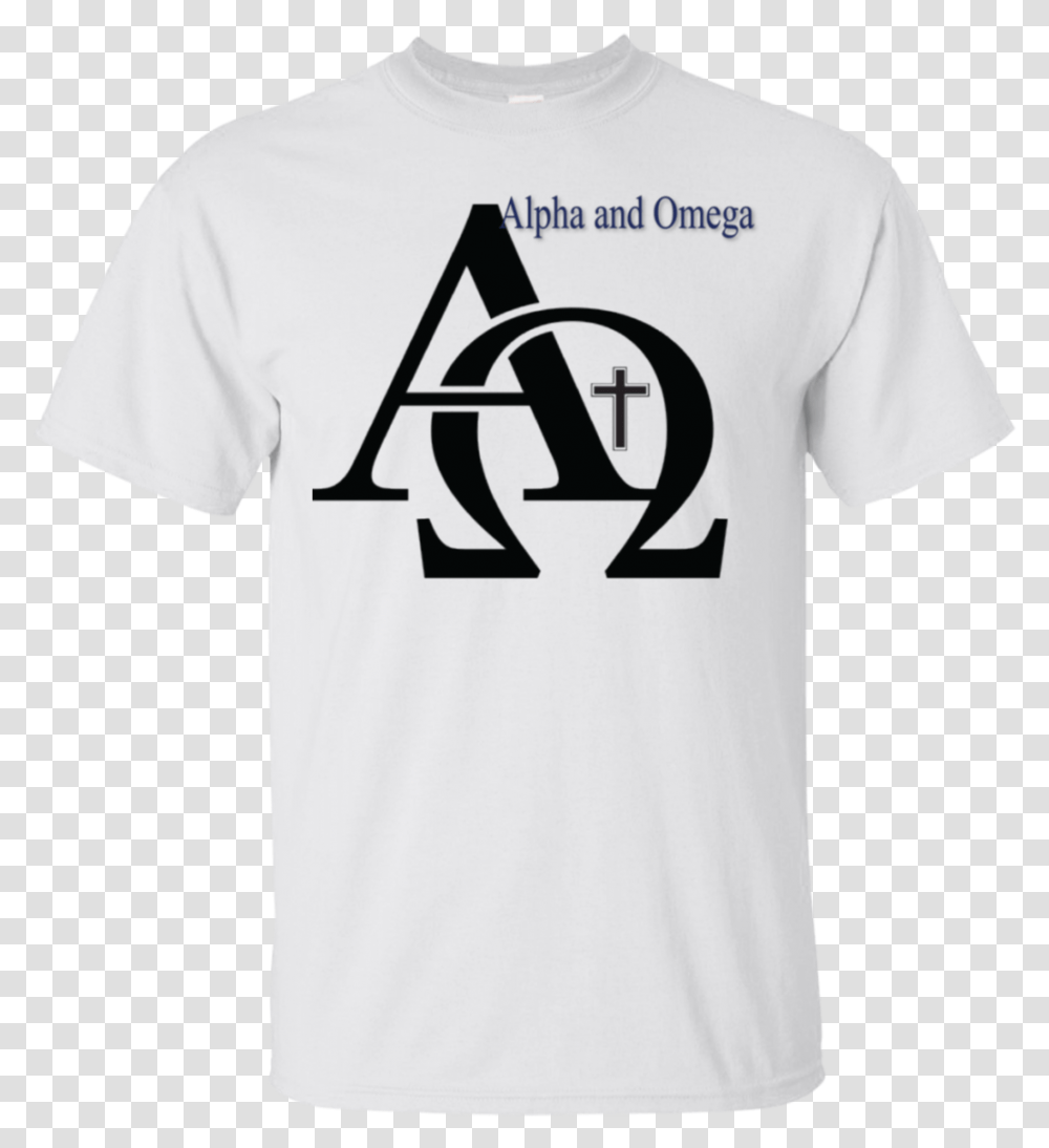 Alpha And Omega Greek Symbols, Apparel, Shirt, T-Shirt Transparent Png