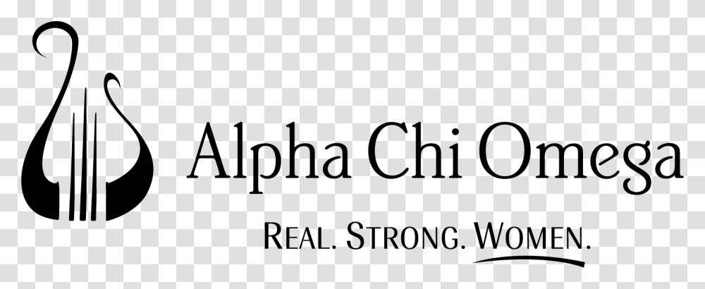 Alpha Chi Omega Real Strong Women, Word, Label, Alphabet Transparent Png