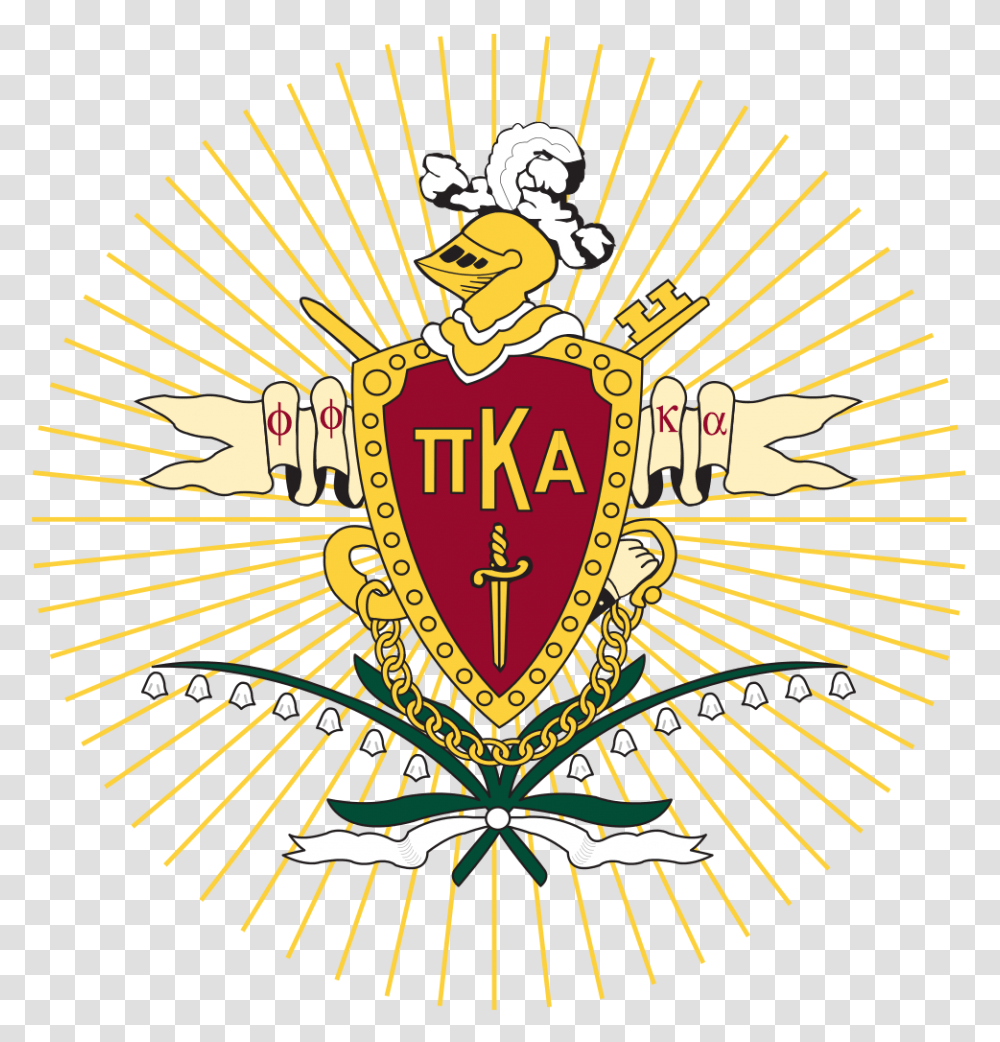 Alpha Kappa Alpha Clipart Pi Kappa Alpha Symbol, Emblem, Logo, Trademark, Poster Transparent Png