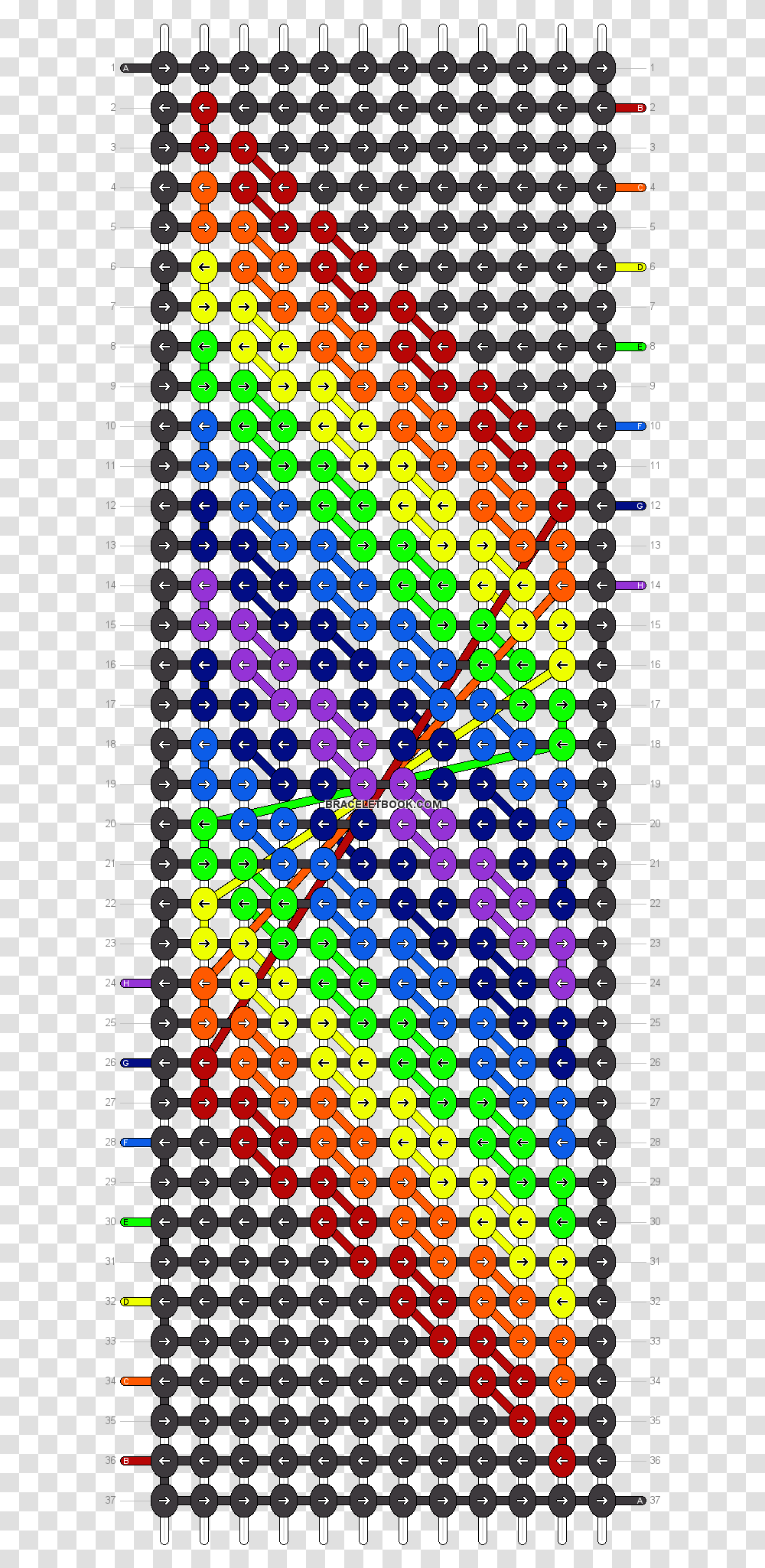 Alpha Pattern Diagonal Friendship Bracelet Pattern, Pac Man, Rug Transparent Png