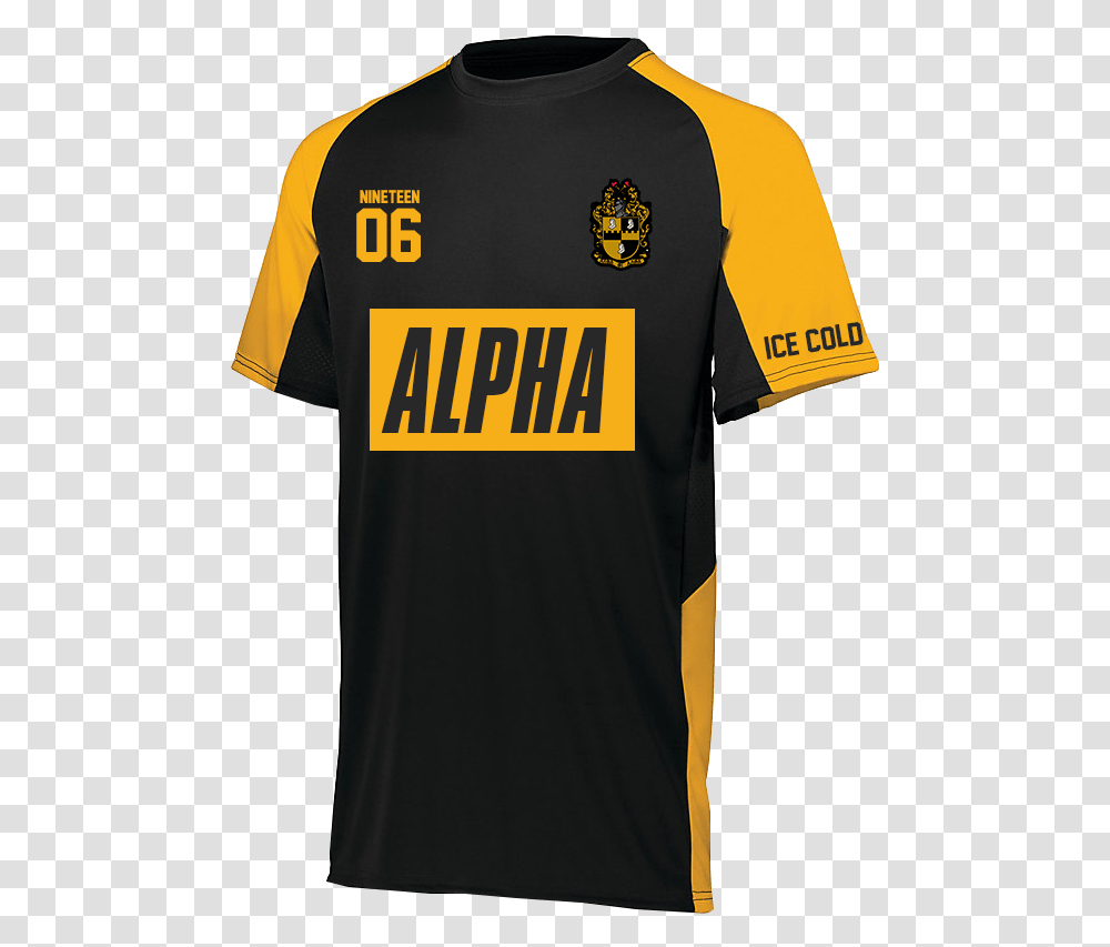 Alpha Phi Alpha Away Soccer Jersey Baseball Uniform, Apparel, Shirt, T-Shirt Transparent Png