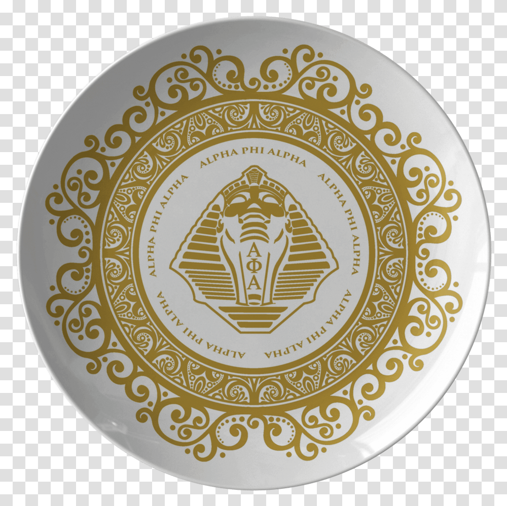 Alpha Phi Alpha Round Design Line Art, Porcelain, Pottery, Dish, Meal Transparent Png