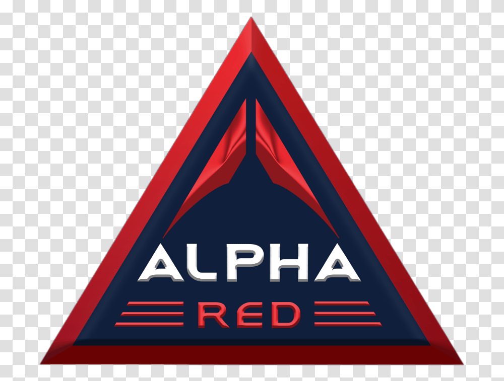 Alpha Red Cs Go, Triangle, Flag, Sign Transparent Png