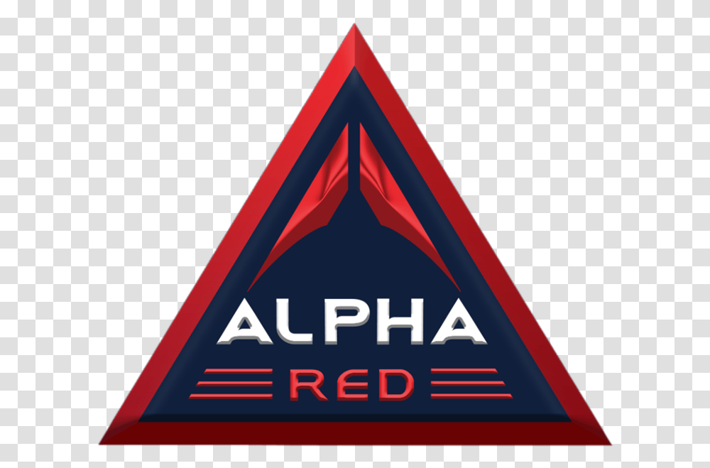 Alpha Red Cs Go, Triangle, Sign, Flag Transparent Png