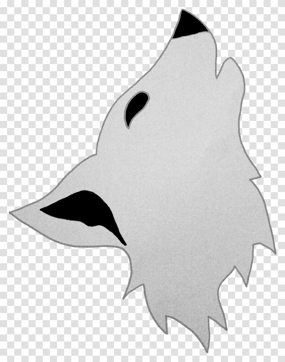 Alpha Wolf Mascot Logo Iota Alfa Wolf Logo, Stencil, Animal, Bird, Silhouette Transparent Png