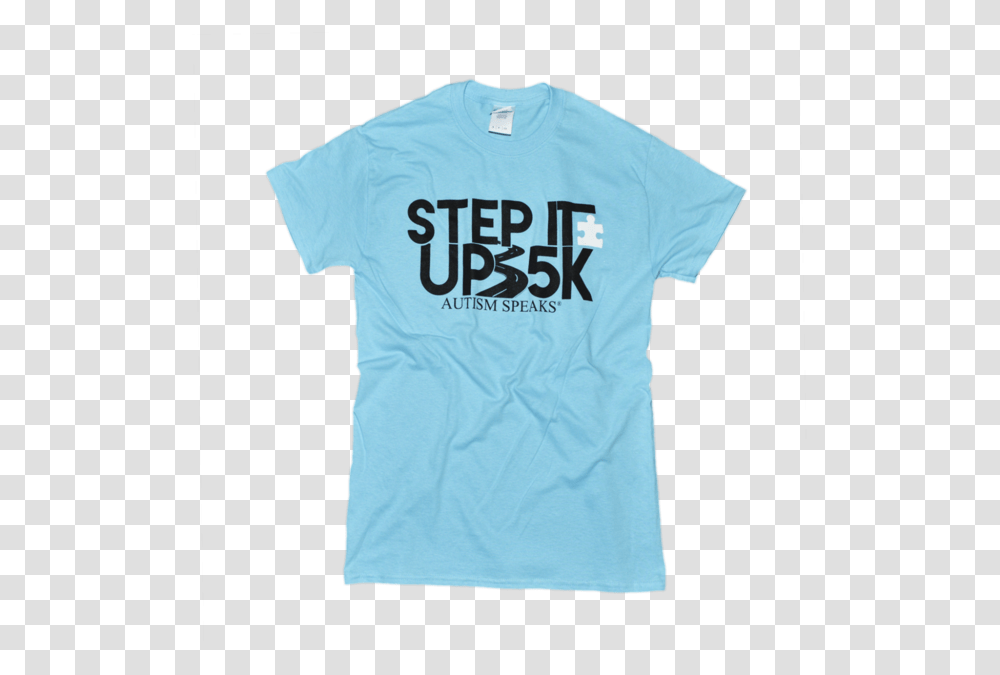 Alpha Xi Delta Blue Autism Stepitup Active Shirt, Apparel, T-Shirt Transparent Png