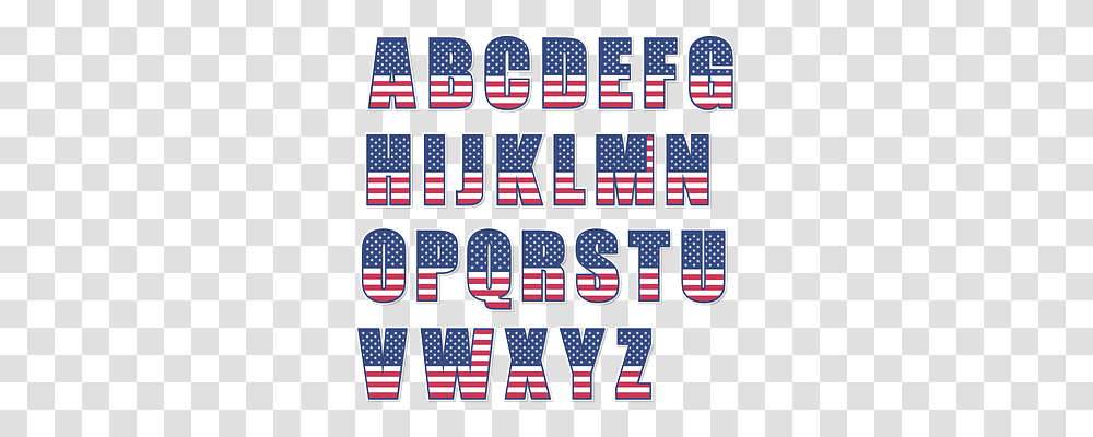 Alphabet Holiday, Flag, American Flag Transparent Png