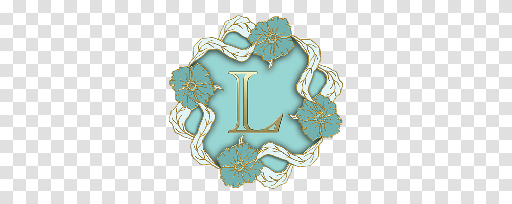 Alphabet Logo, Turquoise, Porcelain Transparent Png