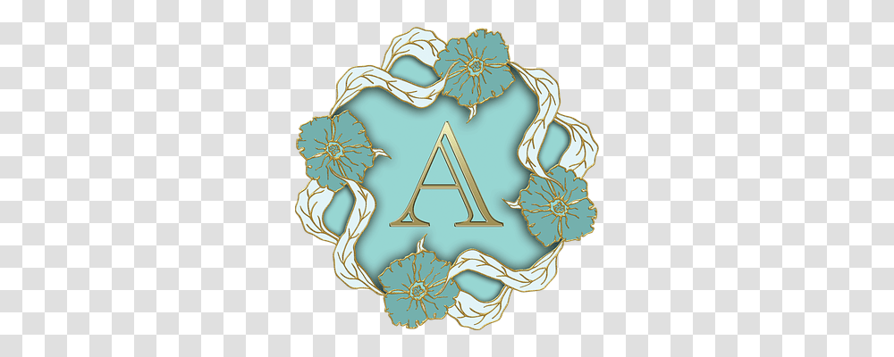 Alphabet Turquoise, Pattern, Ornament Transparent Png